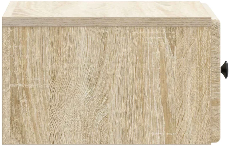 vidaXL Τοίχου Κρεμαστό Κομοδίνο 2 pcs Sonoma Δρυς 34,5 x 33 x 20 εκ.