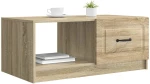 vidaXL Τραπεζάκι σαλονιού Sonoma Δρυς 90 x 50 x 37 εκ