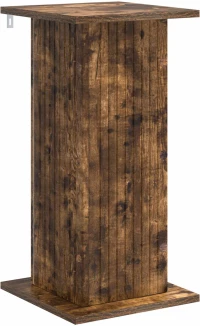 vidaXL Βάση φυτών 2 pcs Καπνισμένο Ξύλο Δρυός 30,5 x 30 x 60,5 εκ