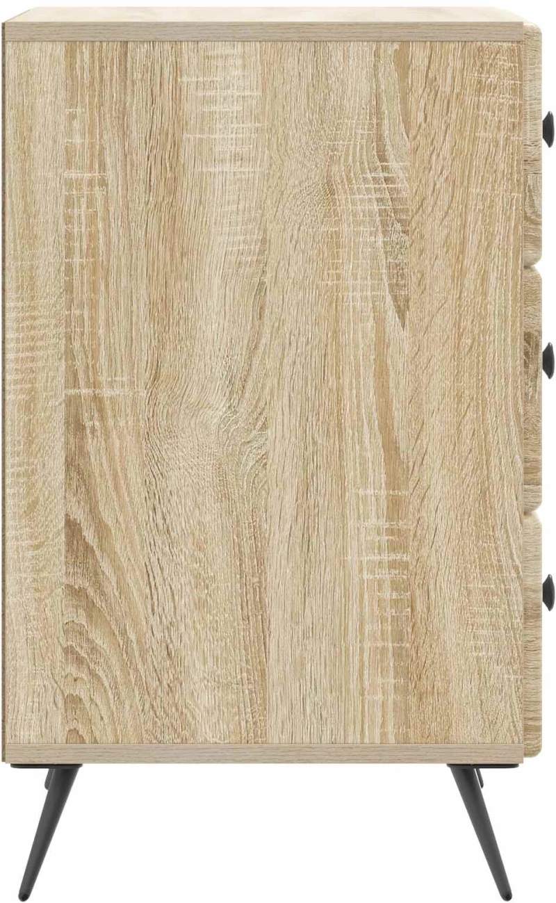 vidaXL Κομοδίνο Sonoma Δρυς 43 x 41 x 66,5 εκ. Επεξεργασμένο Ξύλο