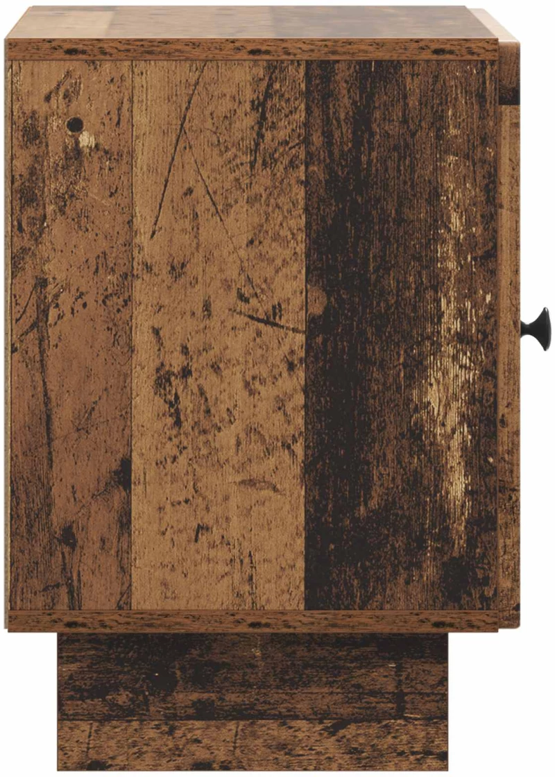 vidaXL Κομοδίνο 2 pcs Παλαιωμένο ξύλο 43 x 34,5 x 50 εκ