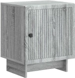 vidaXL Κομοδίνο 2 pcs Γκρι Sonoma 43 x 34,5 x 50 εκ Επεξεργασμένο Ξύλο