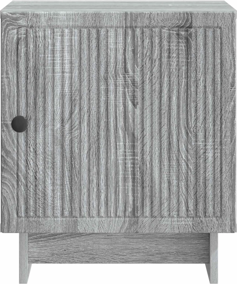vidaXL Κομοδίνο 2 pcs Γκρι Sonoma 43 x 34,5 x 50 εκ Επεξεργασμένο Ξύλο