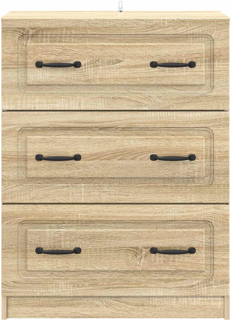 vidaXL Ντουλάπι με Συρτάρια Sonoma Δρυς 66 x 34,5 x 87 εκ.
