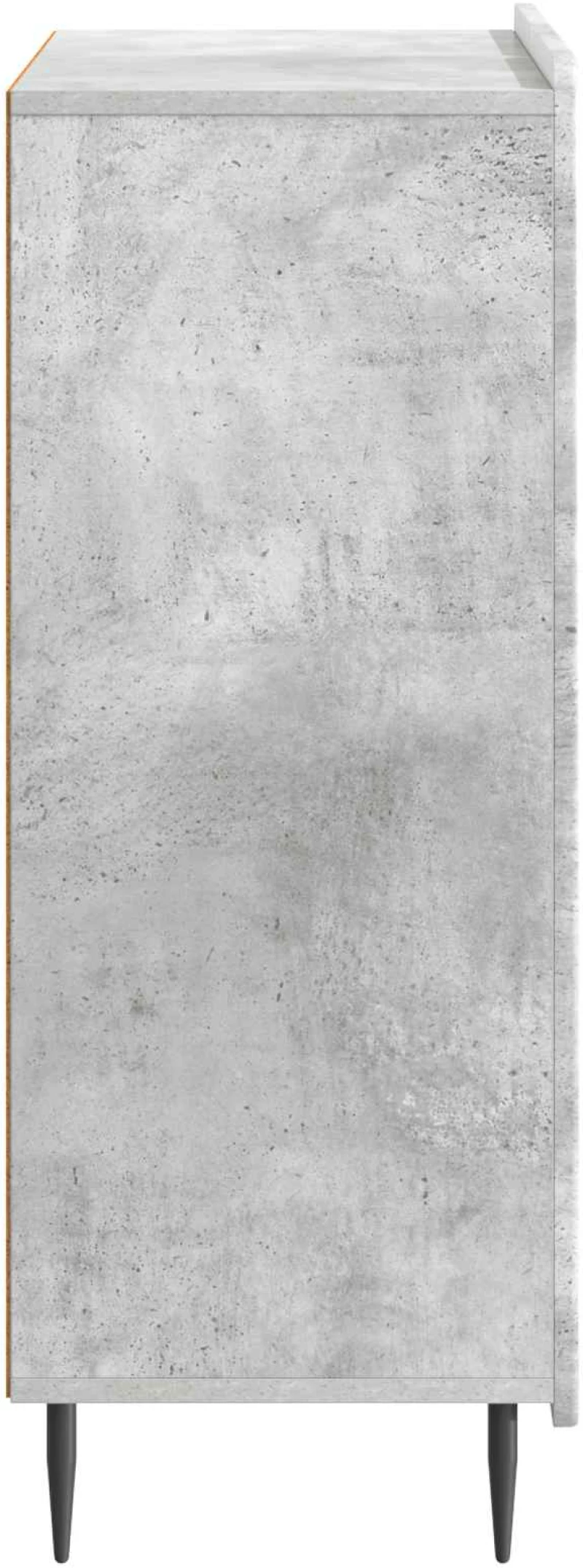 vidaXL Πλαϊνό γραφείο Γκρι Σκυροδέματος 66 x 34,5 x 92 εκ.