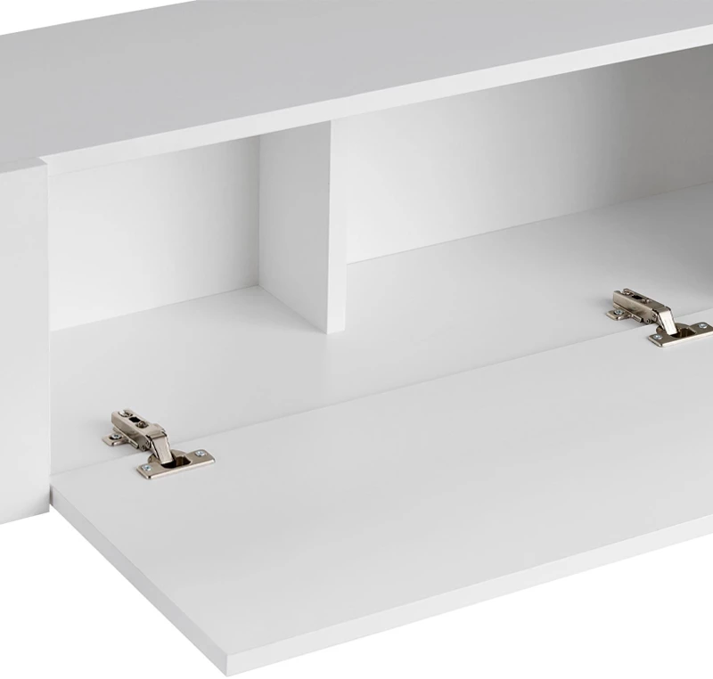 Έπιπλο τηλεόρασης Nexus Megapap χρώμα λευκό 180x30x45,5εκ.