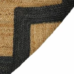 vidaXL Χαλιά χώρου Σκούρο Γκρι 140 x 200 cm Γιούτα