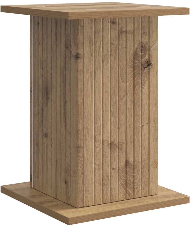 vidaXL Βάση φυτών Artisan Δρυς 30,5 x 30 x 43 εκ Επεξεργασμένο Ξύλο
