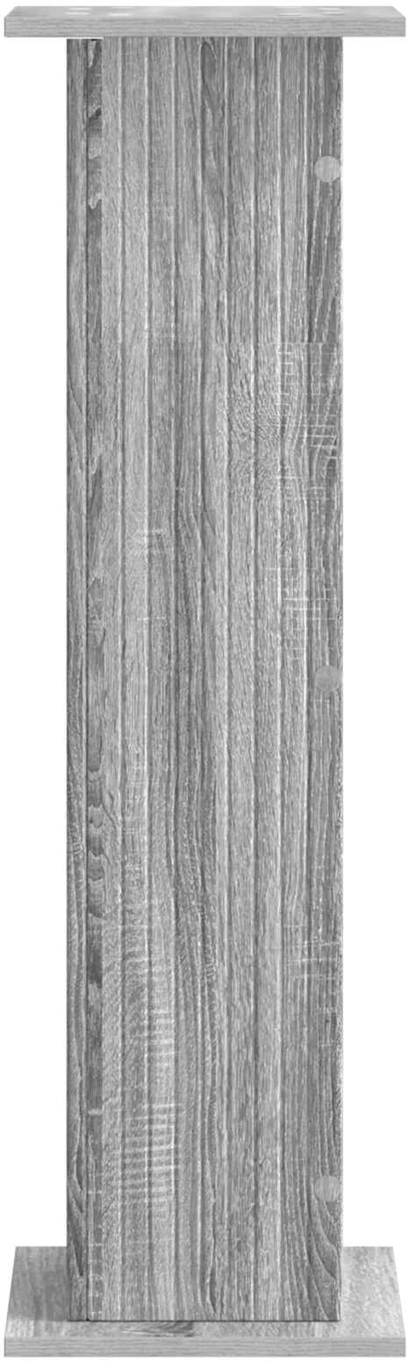 vidaXL Βάση φυτών Γκρι Sonoma 30,5 x 30 x 100,5 εκ Επεξεργασμένο Ξύλο