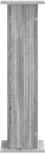 vidaXL Βάση φυτών Γκρι Sonoma 30,5 x 30 x 100,5 εκ Επεξεργασμένο Ξύλο