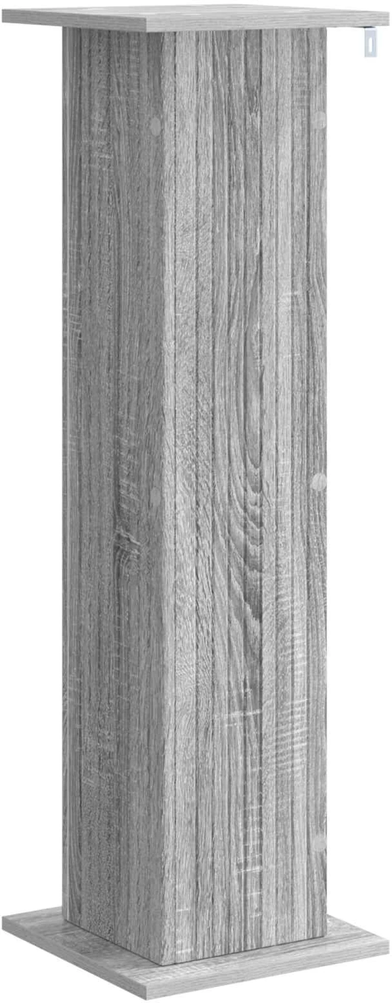 vidaXL Βάση φυτών Γκρι Sonoma 30,5 x 30 x 100,5 εκ Επεξεργασμένο Ξύλο