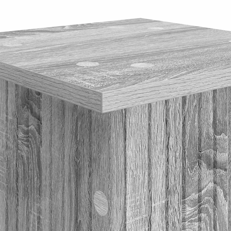 vidaXL Βάση φυτών Γκρι Sonoma 30,5 x 30 x 100,5 εκ Επεξεργασμένο Ξύλο