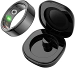 Έξυπνο δαχτυλίδι COLMI R02, μέγεθος 9, 18,9 mm (μαύρο) + θήκη φόρτισης