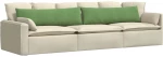 vidaXL Μαξιλάρι Καναπέ 2 pcs Ανοιχτό πράσινο 145 x 40 εκ.