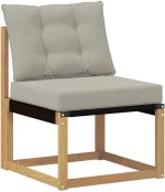 vidaXL Σειρά Καναπέ Εξωτερικού 9 pcs Λευκό και Ανοιχτό Γκρι