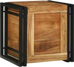 vidaXL Κουτί αποθήκευσης 40 x 40 x 40 cm Στερεό Ξύλο Ακακίας