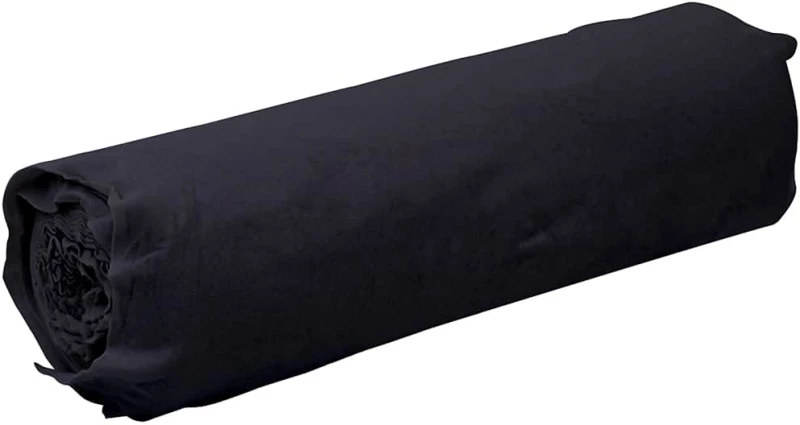 vidaXL Μεμβράνη με Γεωύφασμα Μαύρη 1 x 150 μ. Πολυεστερικές Ίνες