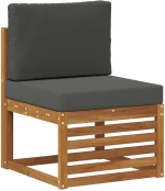 vidaXL Σετ Καναπέ με μαξιλάρι 8 pcs Στερεό Ξύλο Ακακίας