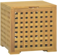 vidaXL Μπαούλο για Σχοινιά 40 x 40 x 40 εκ. από Μασίφ Ξύλο Teak