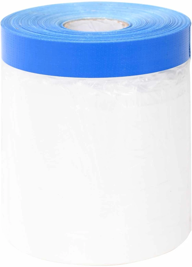vidaXL Ταινία μάσκας με κόλλα 12 pcs Διαφανές και Μπλε 140 x 2000 εκ.
