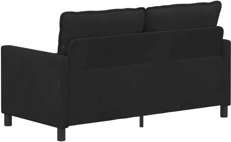 vidaXL Καναπές Μαύρο 156 x 81 x 87,5 εκ Βελούδο