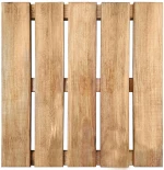 vidaXL Πλάκα Κατασκευής 24 pcs Καφέ 50 x 50 cm Πεύκο Πράσινης Εγχύσεως