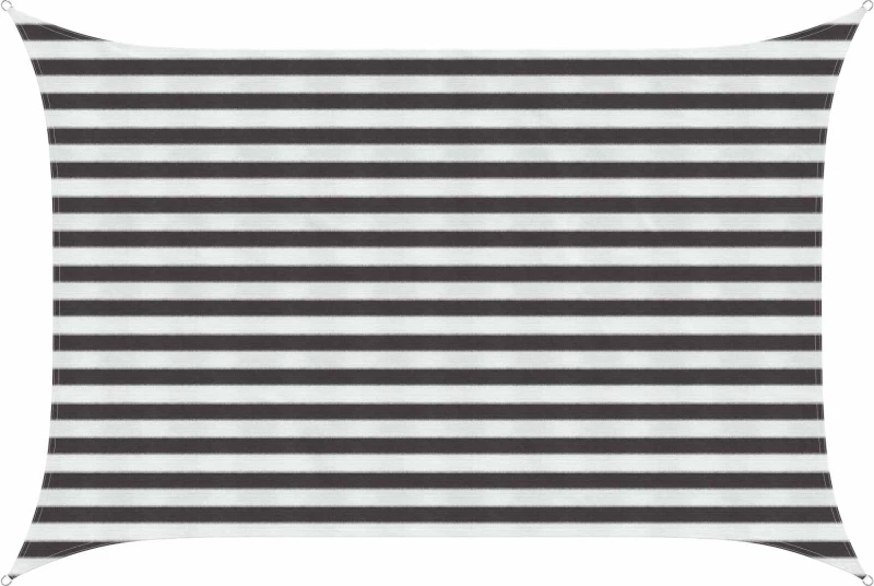 vidaXL Ικανότητα Σκίασης Γκρι και Λευκό 2 x 2,5 m HDPE
