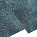 vidaXL Πλακάκι Subway 20 pcs Μπλε Πράσινο 29 x 21 εκ