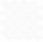vidaXL Πλακάκι σε Σχήμα Ψαριού 20 pcs Λευκό 30 x 30 cm