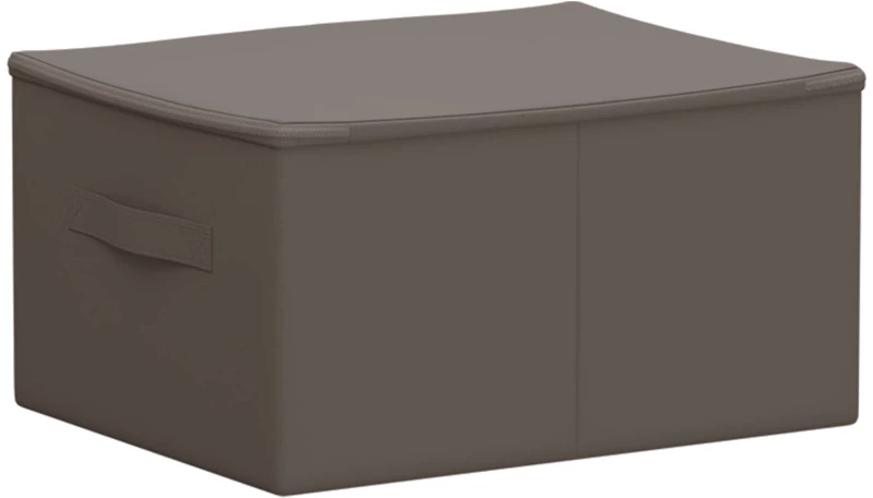 vidaXL Κουτί αποθήκευσης 24 pcs Γκρι 43 x 34 x 23 εκ. Ύφασμα