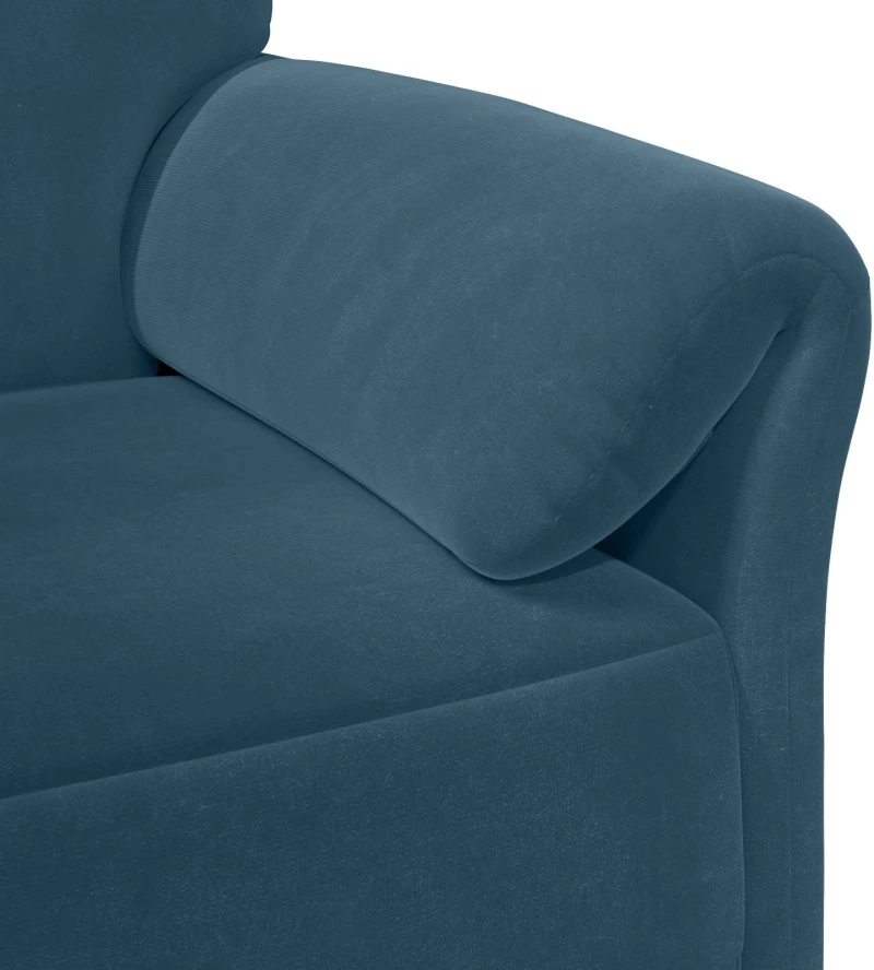 vidaXL Καναπές 2 ατόμων Μπλε 138 x 83 x 95 εκ Βελούδο
