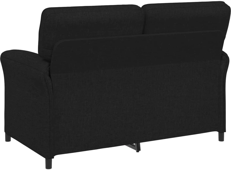 vidaXL Καναπές 100% πολυέστερ μεταλλικό πλαίσιο MDF, Κόντρα πλακέ