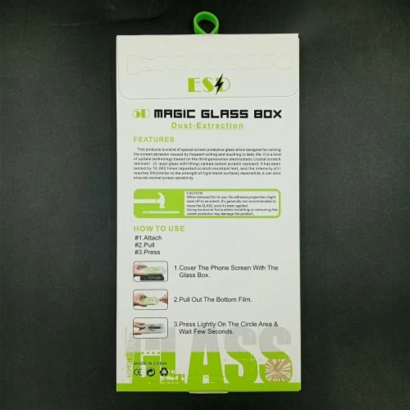 iPhone 16 Pro Screen Protector Tempered Glass 9H με πλαίσιο τοποθέτησης Διαφανές