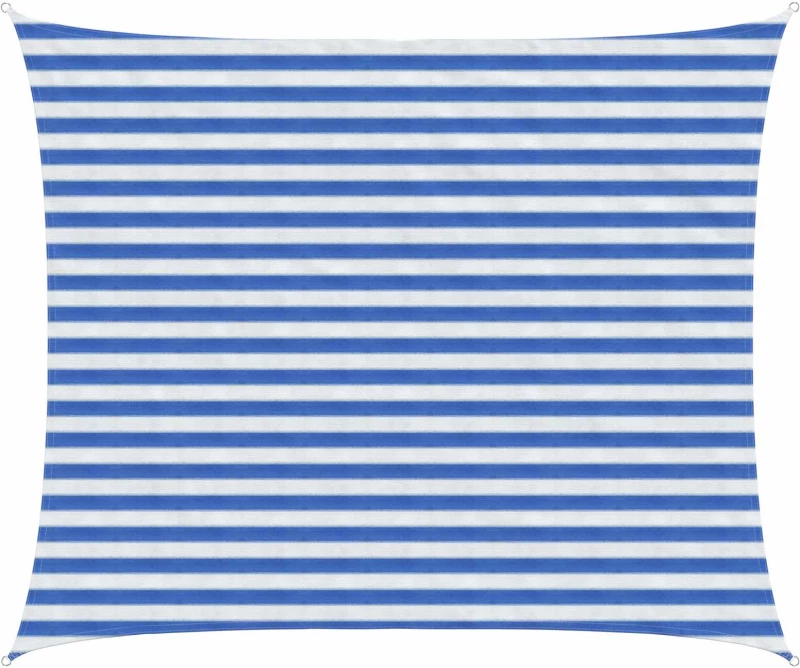 vidaXL Ικανότητα Σκίασης Μπλε και άσπρο 2,5 x 3 m HDPE