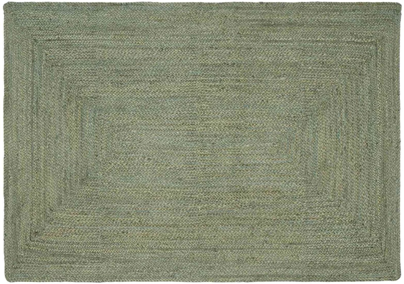 vidaXL Χαλιά χώρου Ορθογώνιος Λαδί 120 x 170 cm Γιούτα