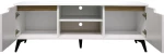 Έπιπλο τηλεόρασης Kemvio pakoworld  sonoma-λευκό 150x38x44εκ