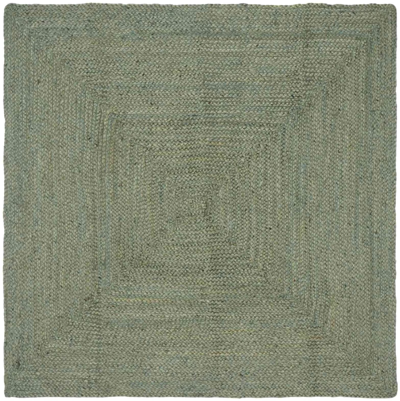 vidaXL Χαλιά χώρου Ορθογώνιος Λαδί 160 x 160 cm Γιούτα