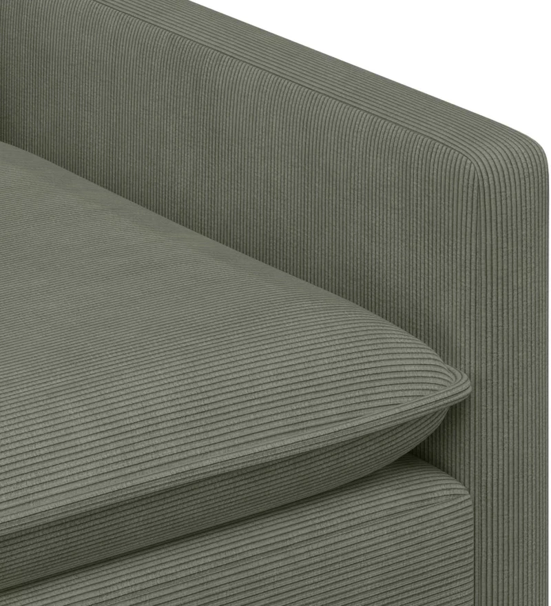 vidaXL Καναπές Ανοιχτό γκρι 76 x 81 x 87,5 εκ Ύφασμα