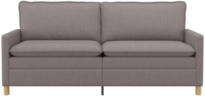 vidaXL Καναπές Taupe Ύφασμα