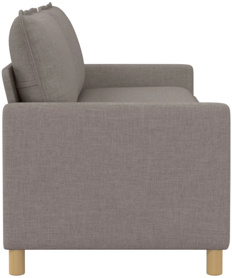 vidaXL Καναπές Taupe Ύφασμα
