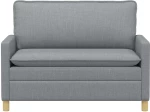 vidaXL Καναπές Ανοιχτό γκρι 126 x 81 x 87,5 εκ