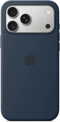 Apple iPhone 17 Pro Max Silicone Case with MagSafe Midnight