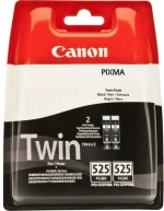 Canon PGI-525 Πακέτο 2 Μελανιών Εκτυπωτή InkJet Μαύρο (4529B010)