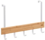 ΚΡΕΜΆΣΤΡΕΣ & ΚΑΛΌΓΕΡΟΙ DOOR TOWEL HOLDER NATUREO WHITE 174732A
