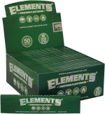 Elements Χαρτάκια - King Size Slim Green 32φ