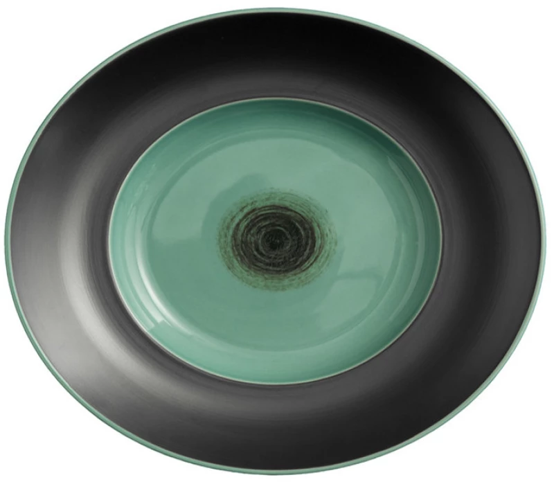 Πιάτο Πορσελάνης Βαθύ Ekate Opal Green 27,5 εκ. 3 τμχ.