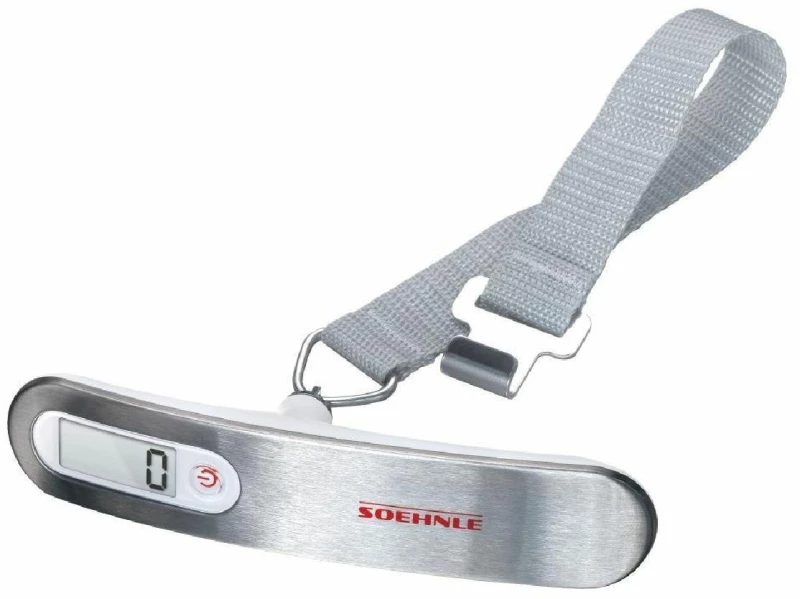 Soehnle 66172 ψηφιακή φορητή ζυγαριά αποσκευών 50kg silver