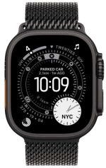 Apple Watch Ultra 3 GPS + Cellular Black Titanium 49mm - Black Titanium Milanese Band (L)