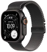 Apple Watch Ultra 3 GPS + Cellular Black Titanium 49mm - Black Titanium Milanese Band (L)