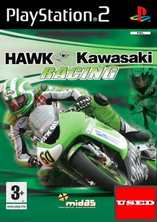 Hawk Kawasaki Racing PS2 USED